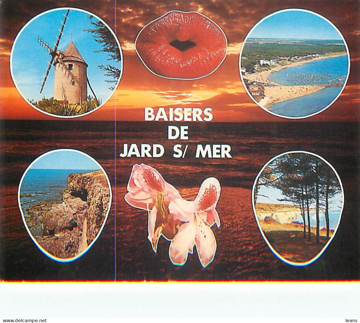 DEPARTEMENT DE LA VENDEE (85) - LOT DE 110 CARTES POSTALES SEMI-MODERNES