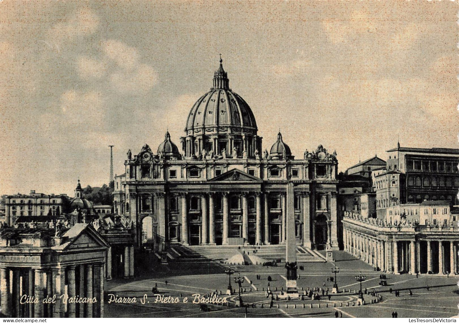 ITALIE - Città Del Vaticano - Piazza S.Pietro E Basilica - Carte Postale Ancienne - San Pietro