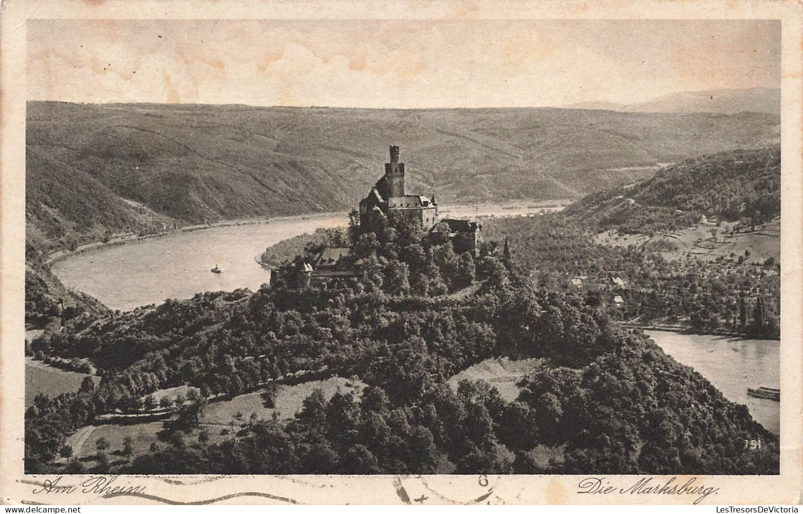 ALLEMAGNE - Am Rhein - Die Marksburg - Vue Générale - Carte Postale Ancienne - Braubach