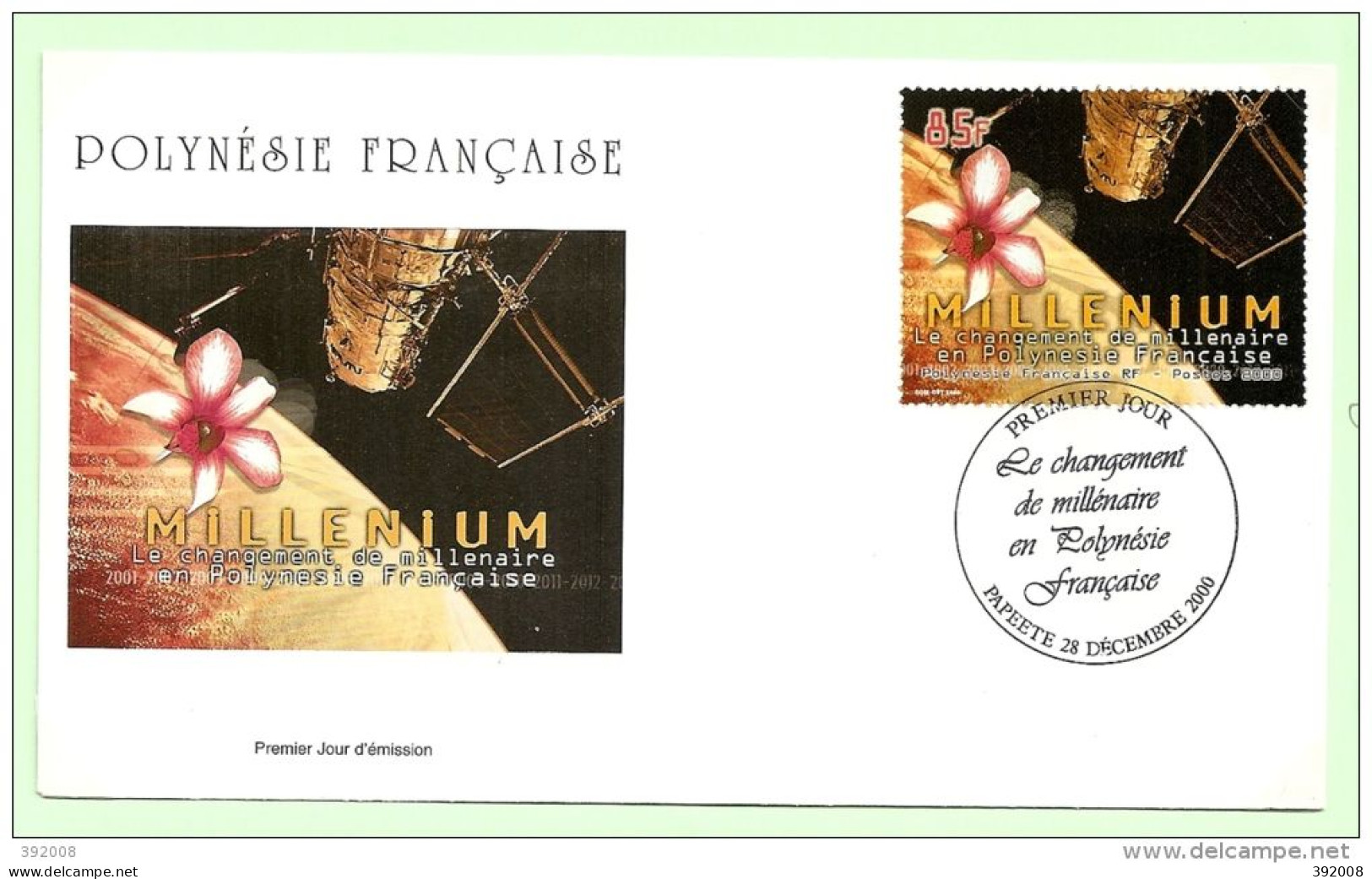 2000 - 630 - Changement De Millénaire - 6 - FDC