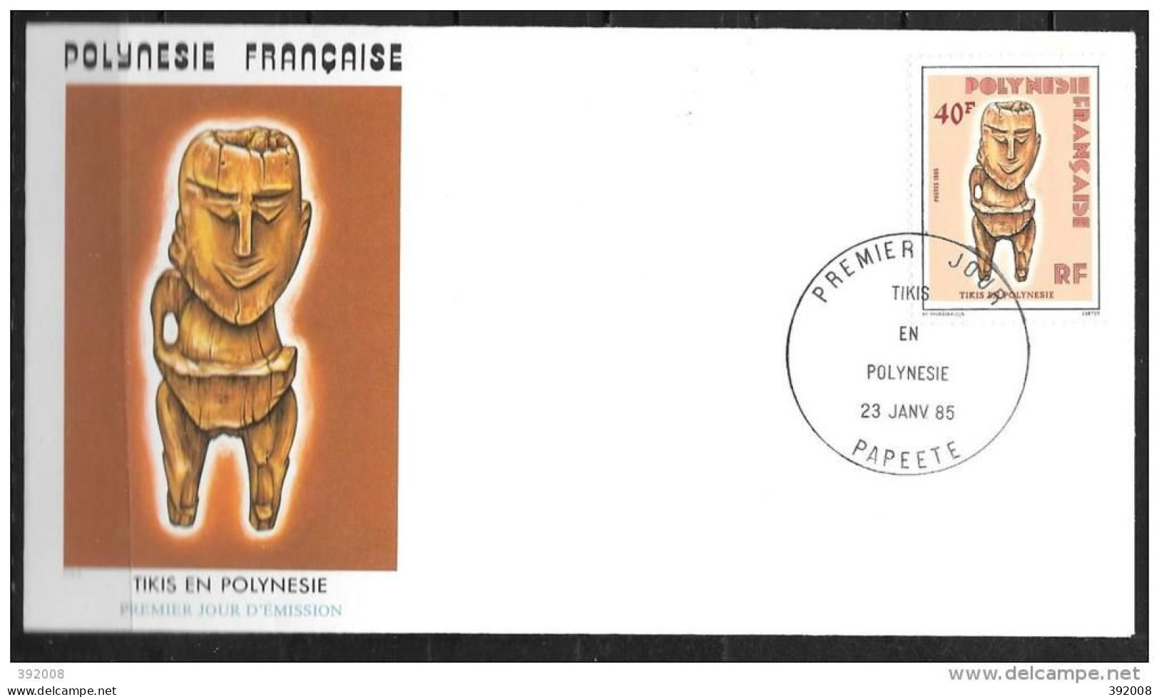 1985 - 229 -Tikis - 2 - FDC