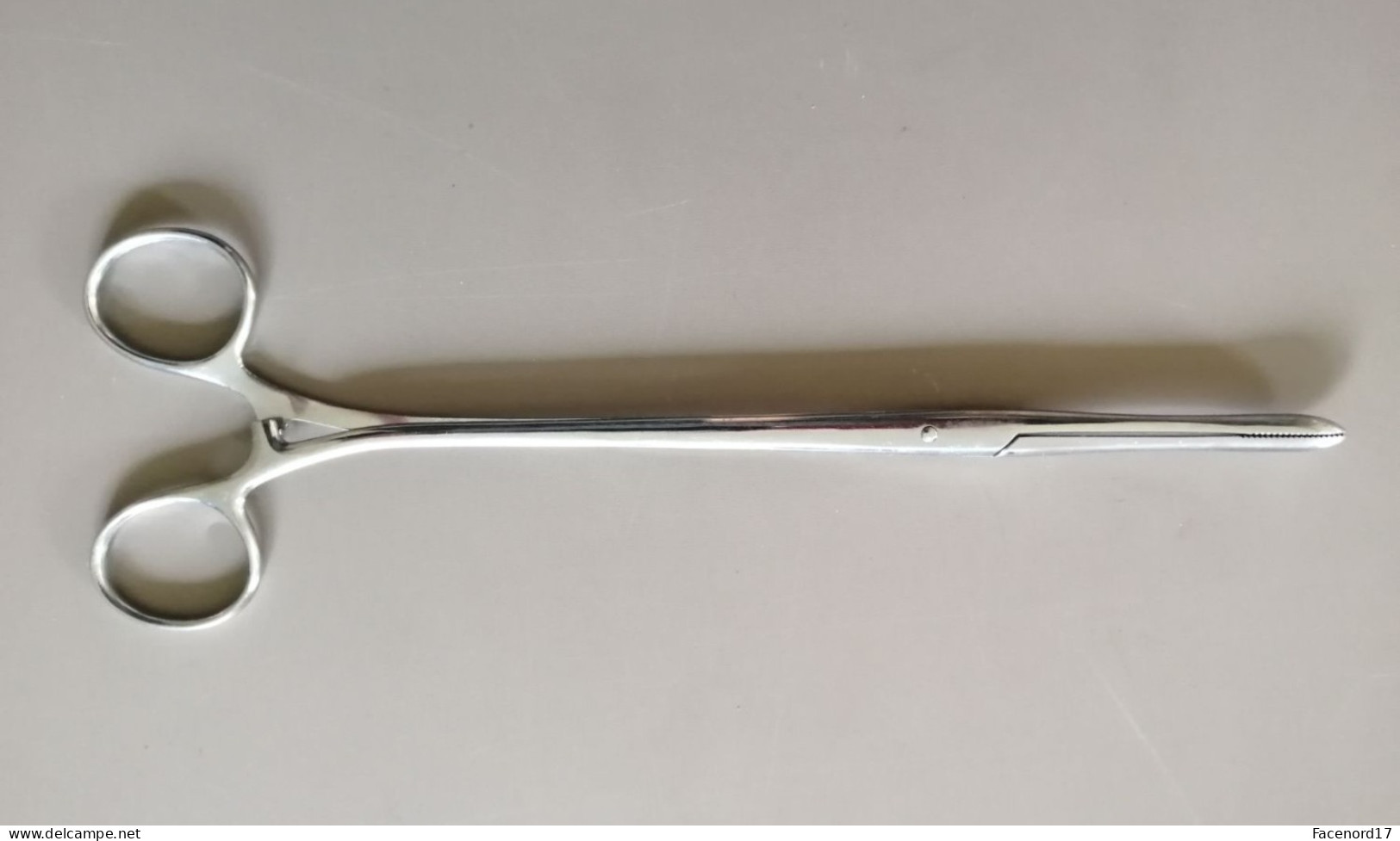 Pince à Clamper Droite  Grand Modèle En Inox 25cm - Attrezzature Mediche E Dentistiche