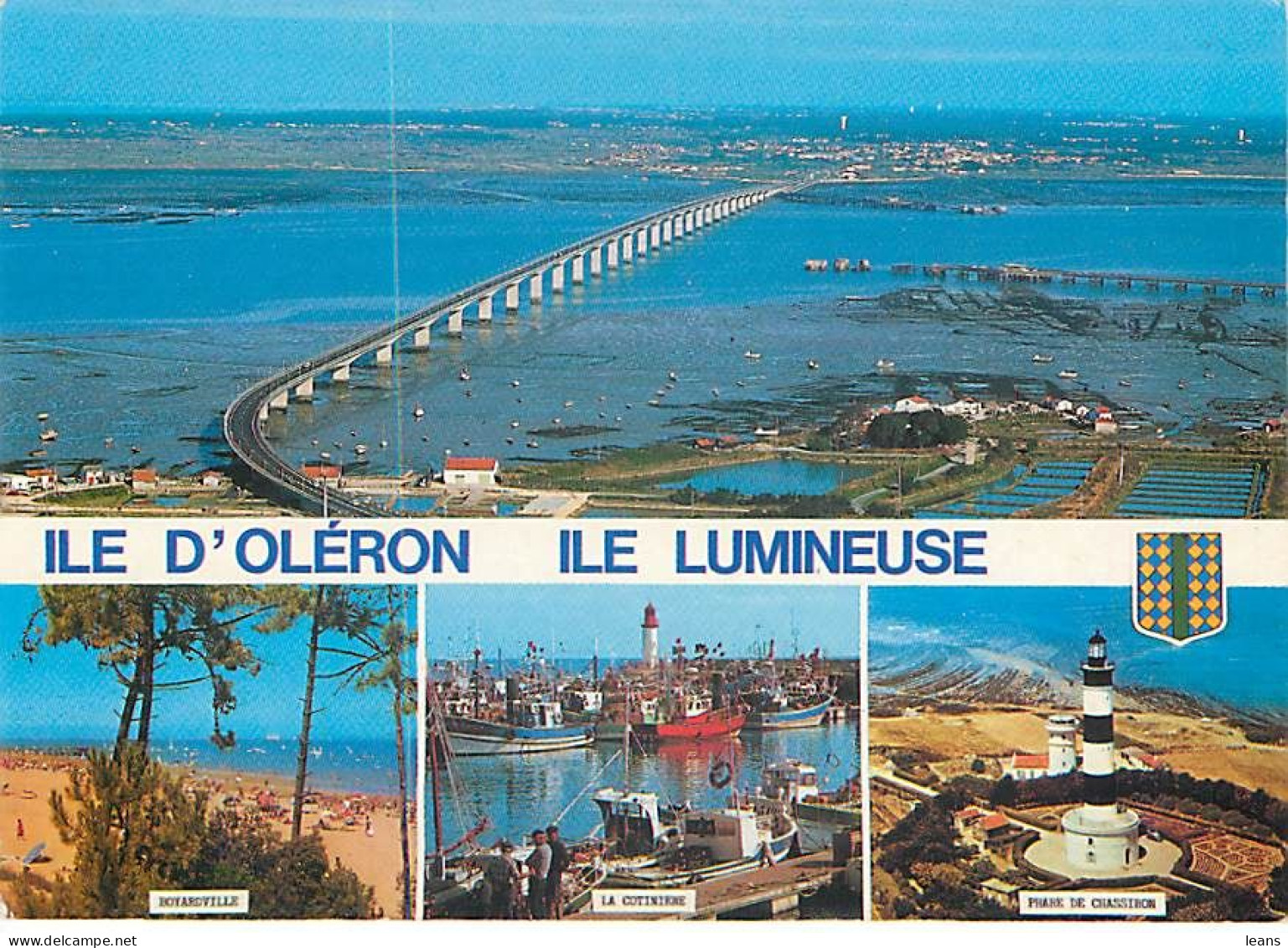 ILE D'OLERON   - LOT DE 110 CARTES POSTALES SEMI-MODERNES