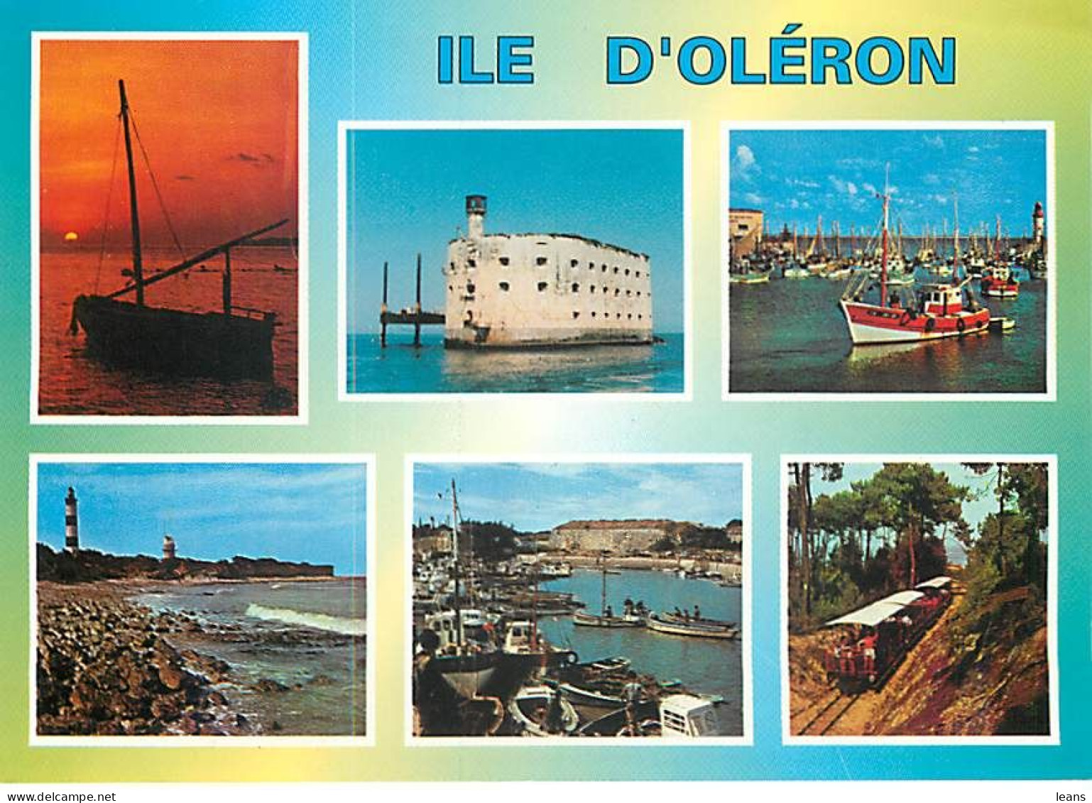 ILE D'OLERON   - LOT DE 110 CARTES POSTALES SEMI-MODERNES