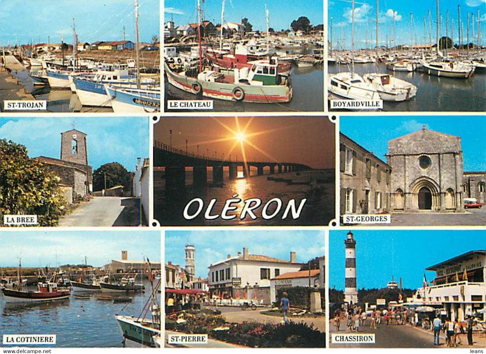 ILE D'OLERON   - LOT DE 110 CARTES POSTALES SEMI-MODERNES