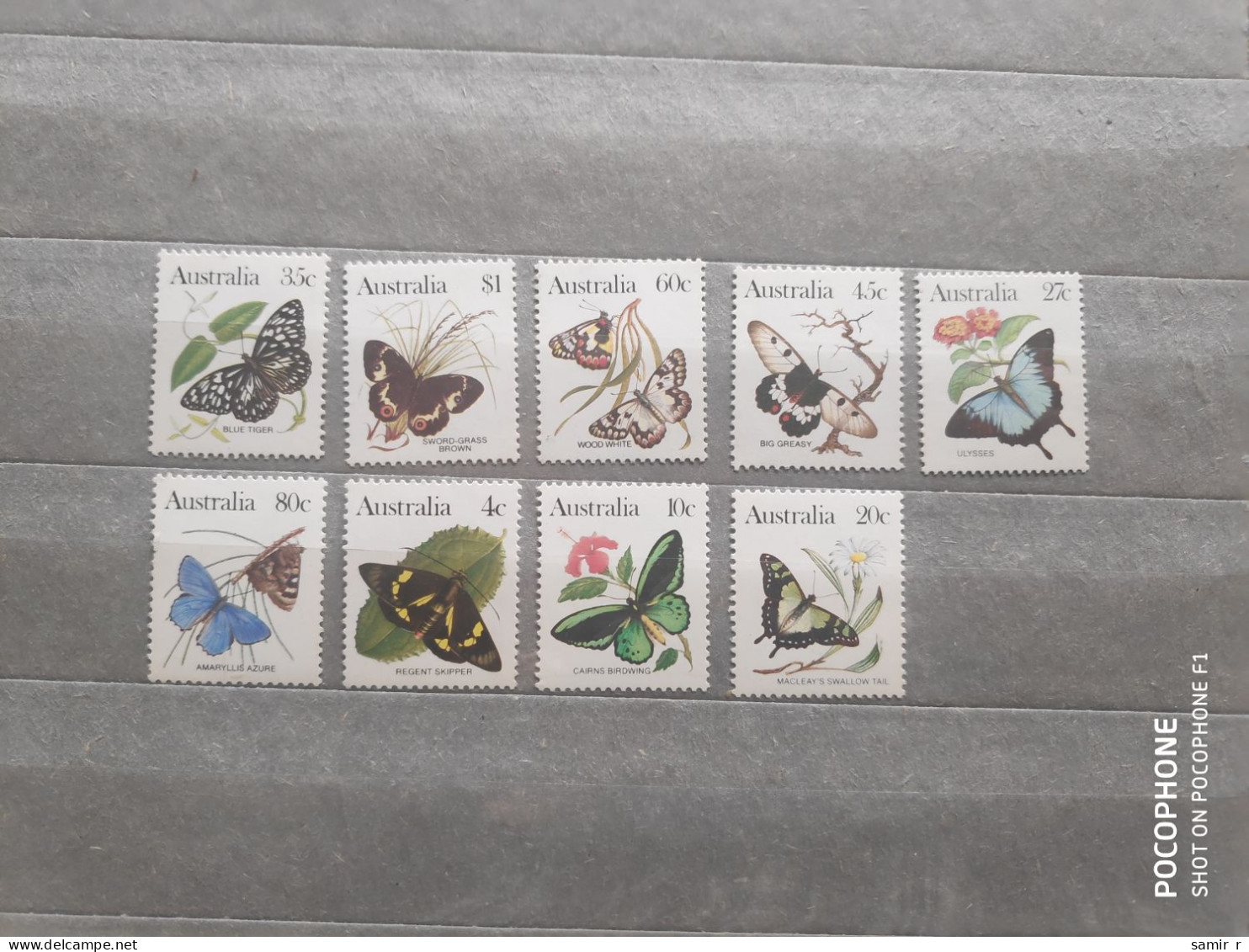 1983	Australia	Butterflies (F83) - Mint Stamps