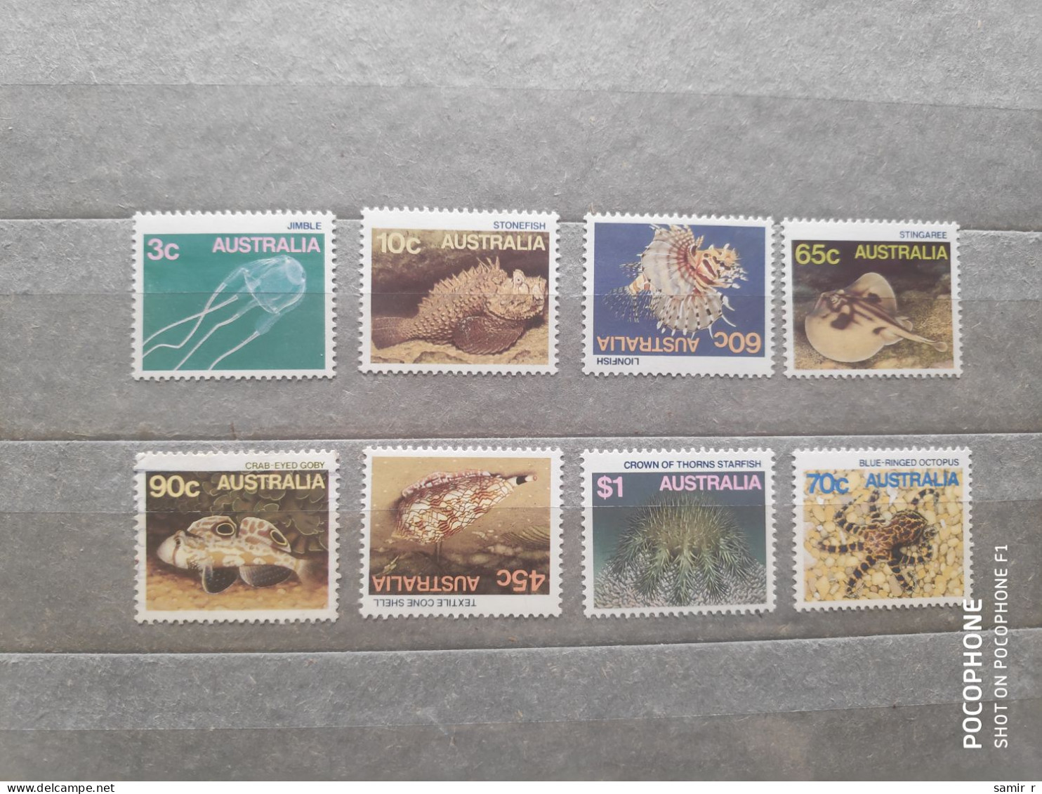 Australia	Fishes (F83) - Mint Stamps