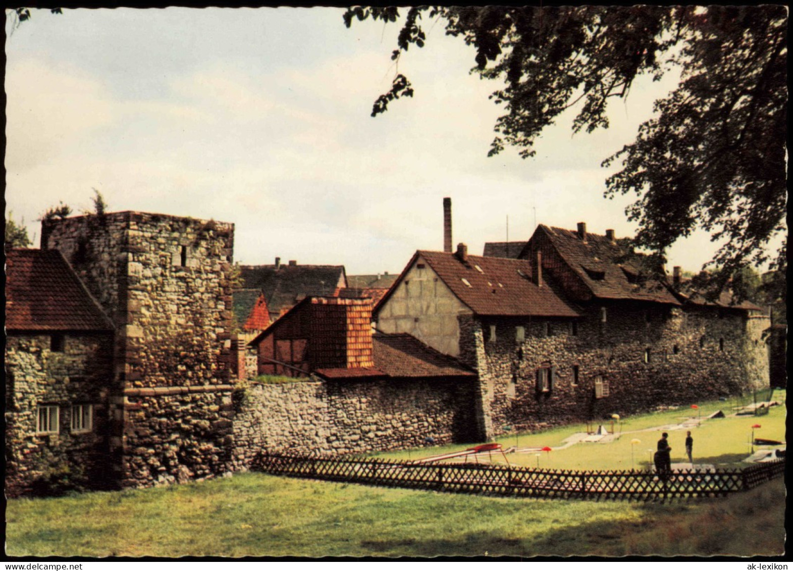 Ansichtskarte Einbeck Ortsansicht, Alte Stadtmauer 1965 - Einbeck