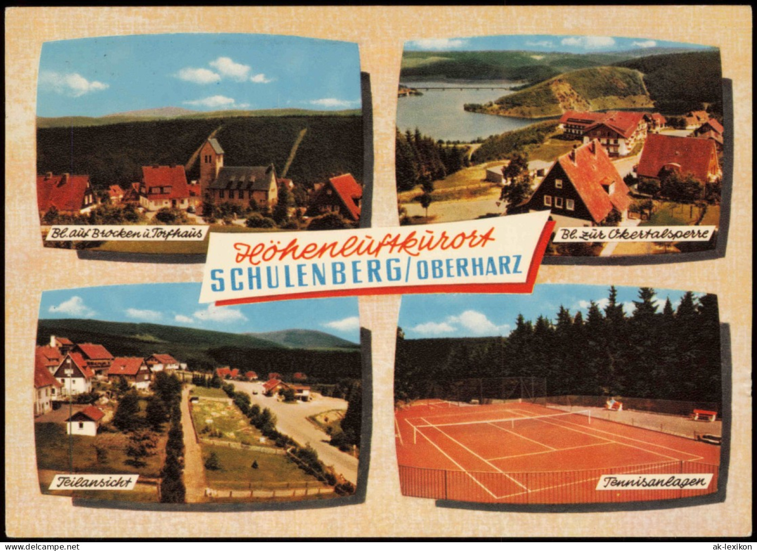 Altenau Schulenberg Im Oberharz-Clausthal-Zellerfeld Stadtansichten 1966 - Clausthal-Zellerfeld