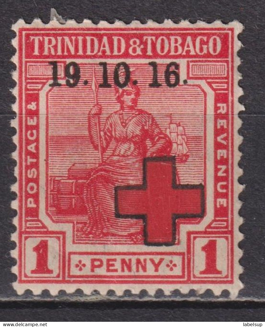 Timbre Neuf* De Trinité Et Tobago De 1916 YT 89 MI 79 MH - Trindad & Tobago (...-1961)