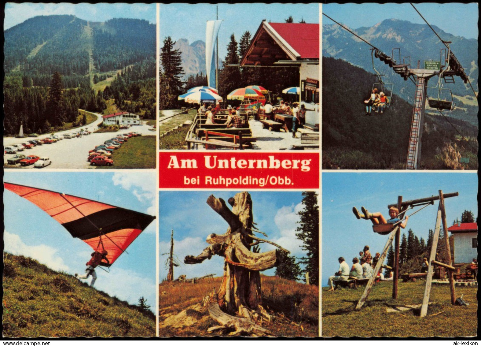 Ansichtskarte Ruhpolding Mehrbildkarte Ansichten Am Unternberg 1980 - Ruhpolding