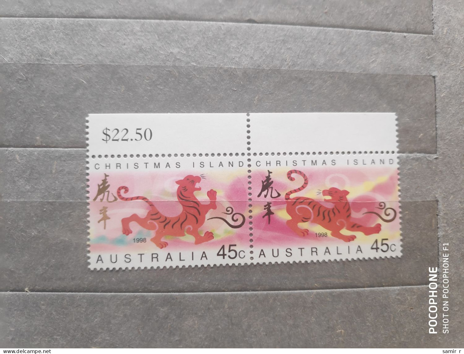 1998	Australia	Tigers (F83) - Mint Stamps