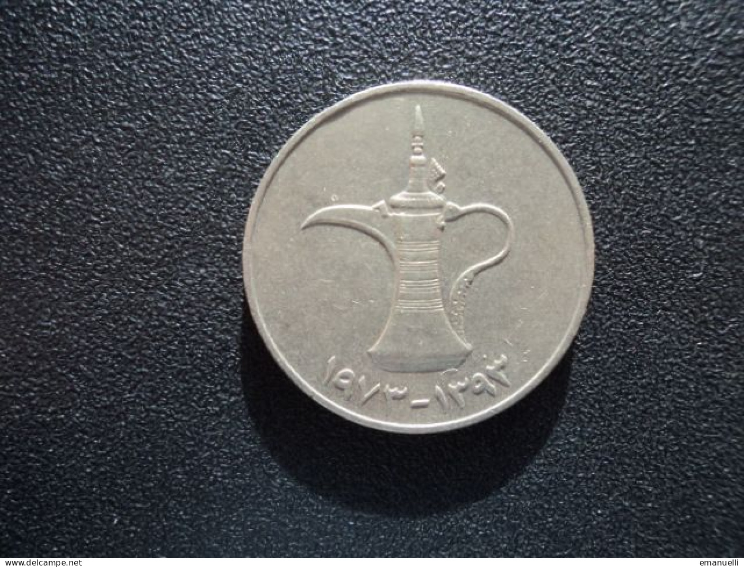 ÉMIRATS ARABES UNIS : 1 DIRHAM   1973 - 1393   KM 6.1     SUP - Emirati Arabi