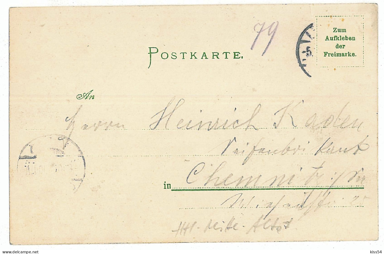 GER 13 - 5799 HAMBURG, Germany, Church NICOLAI - Old Postcard - Used - 1902 - Harburg