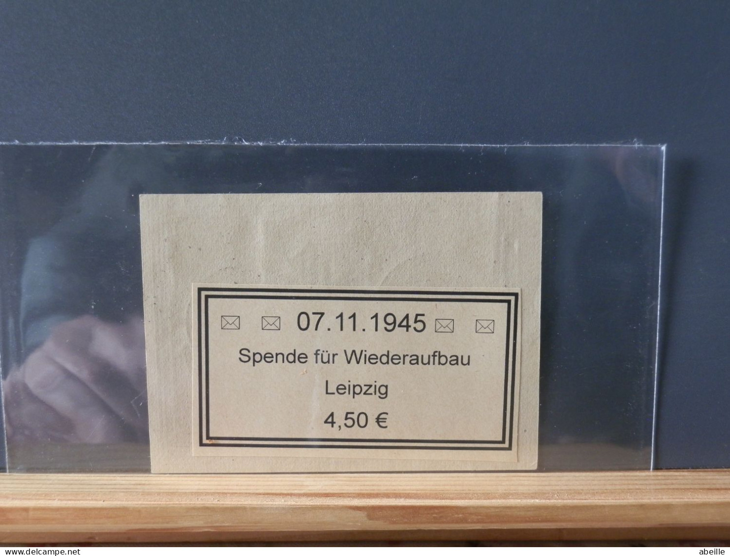 106/672  DOC.   GERMANY  1945 STAMPS WEST-SACHEN - Postal  Stationery