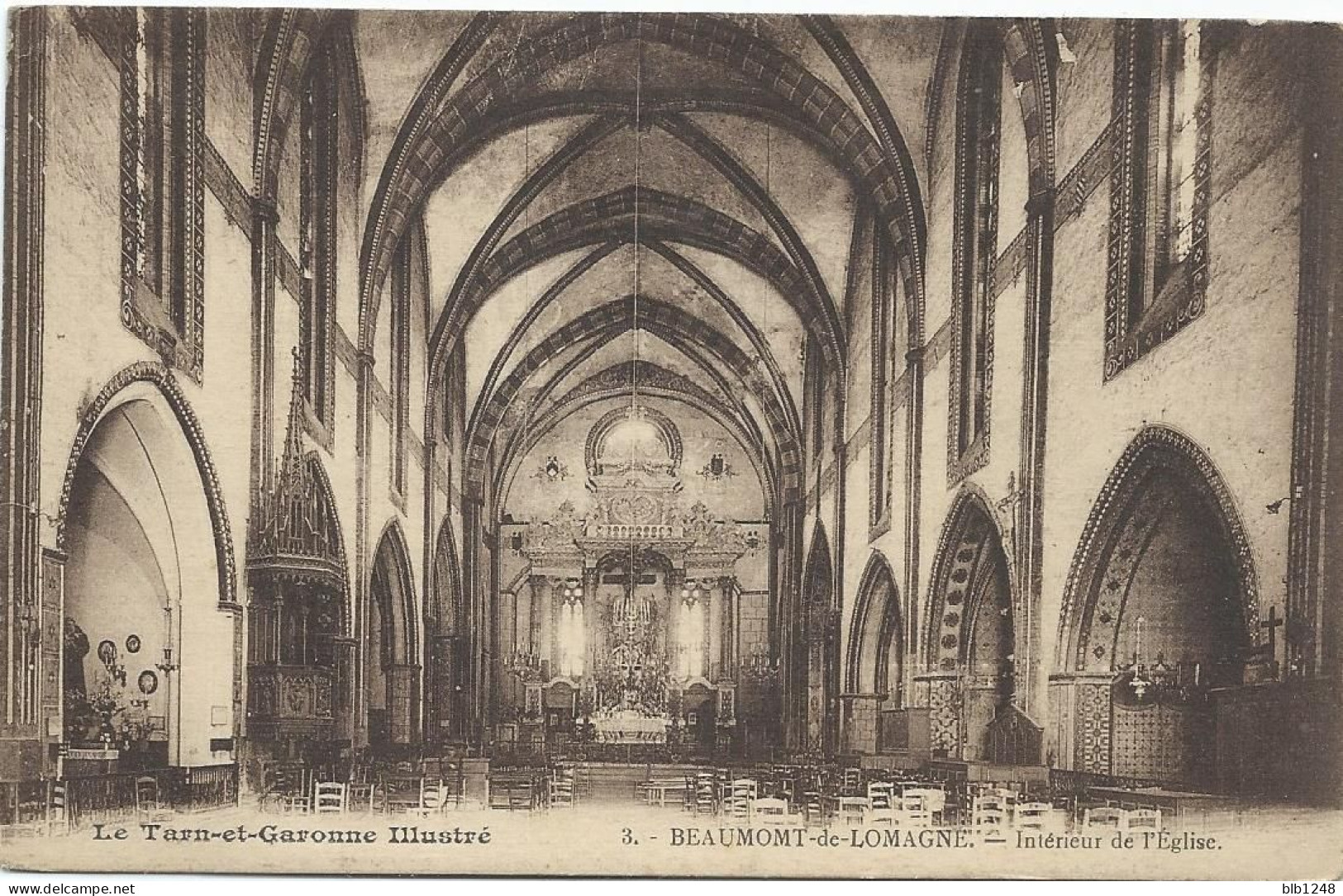 [82] Tarn Et Garonne > Beaumont De Lomagne Interieur De L'Eglise - Beaumont De Lomagne