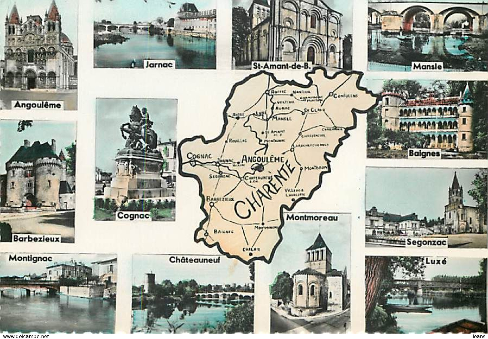 CONTOURS GEOGRAPHIQUES   - LOT DE 99 CARTES POSTALES SEMI-MODERNES - 5 - 99 Cartoline