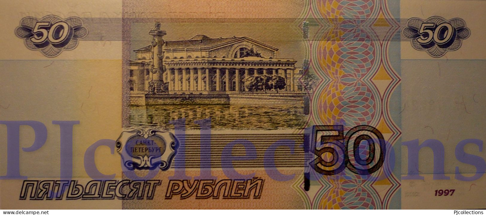 RUSSIA 50 RUBLES 2004 PICK 269c UNC - Russia