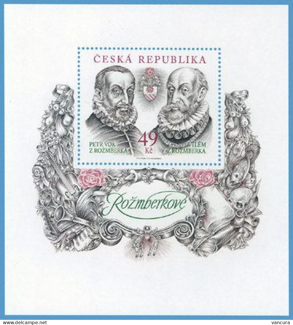 A 676 Czech Republic Year Of The Rozmberks 2011 Rosenbergs - Unused Stamps