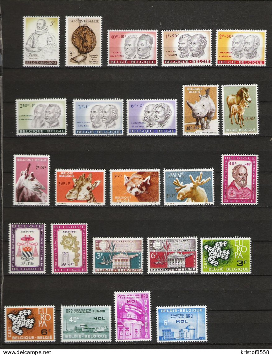 [3281]  Jaar 1961 * Scharnier - Unused Stamps