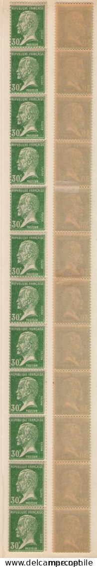 TYPE PASTEUR 30 C. VERT  # 174 / ROULETTE DE 12 TIMBRES */** - R22 / COTE 500.00 EUROS (ref 2940) - Rollo De Sellos