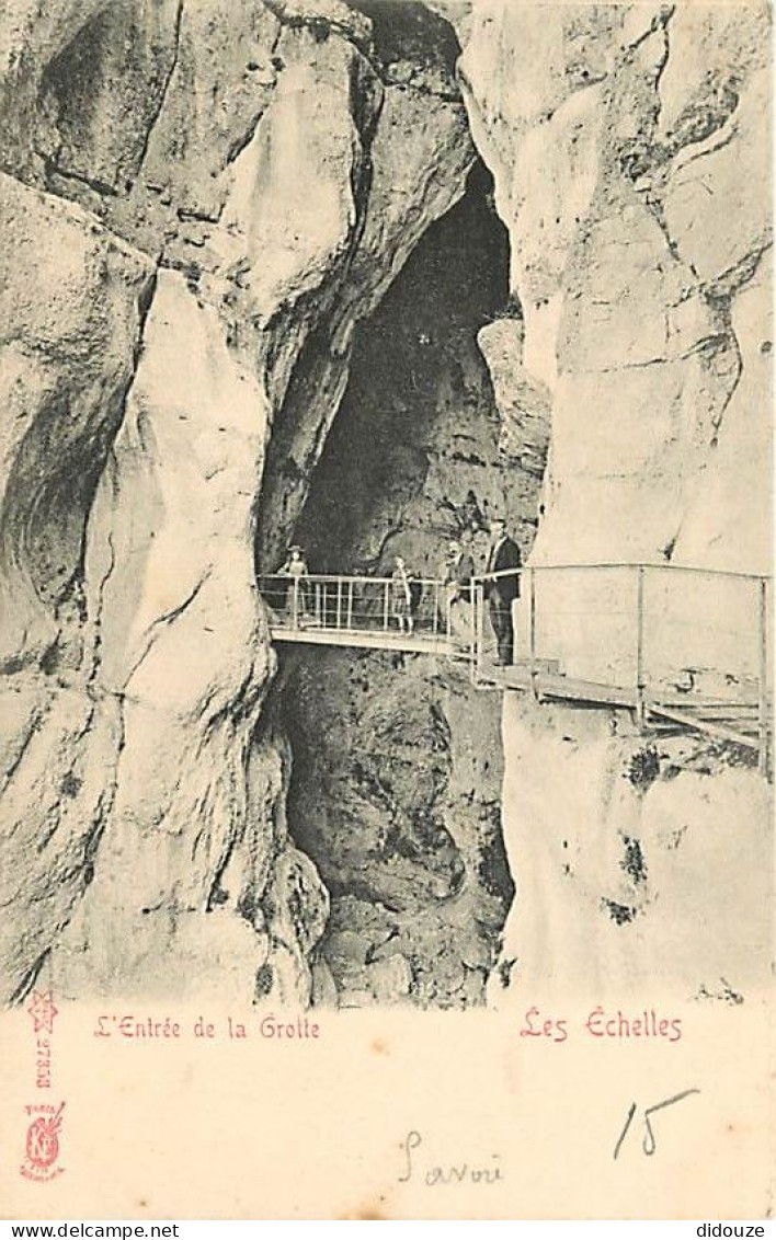 73 - Les Echelles - L'entrée De La Grotte - Animée - Précurseur - CPA - Voir Scans Recto-Verso - Les Echelles