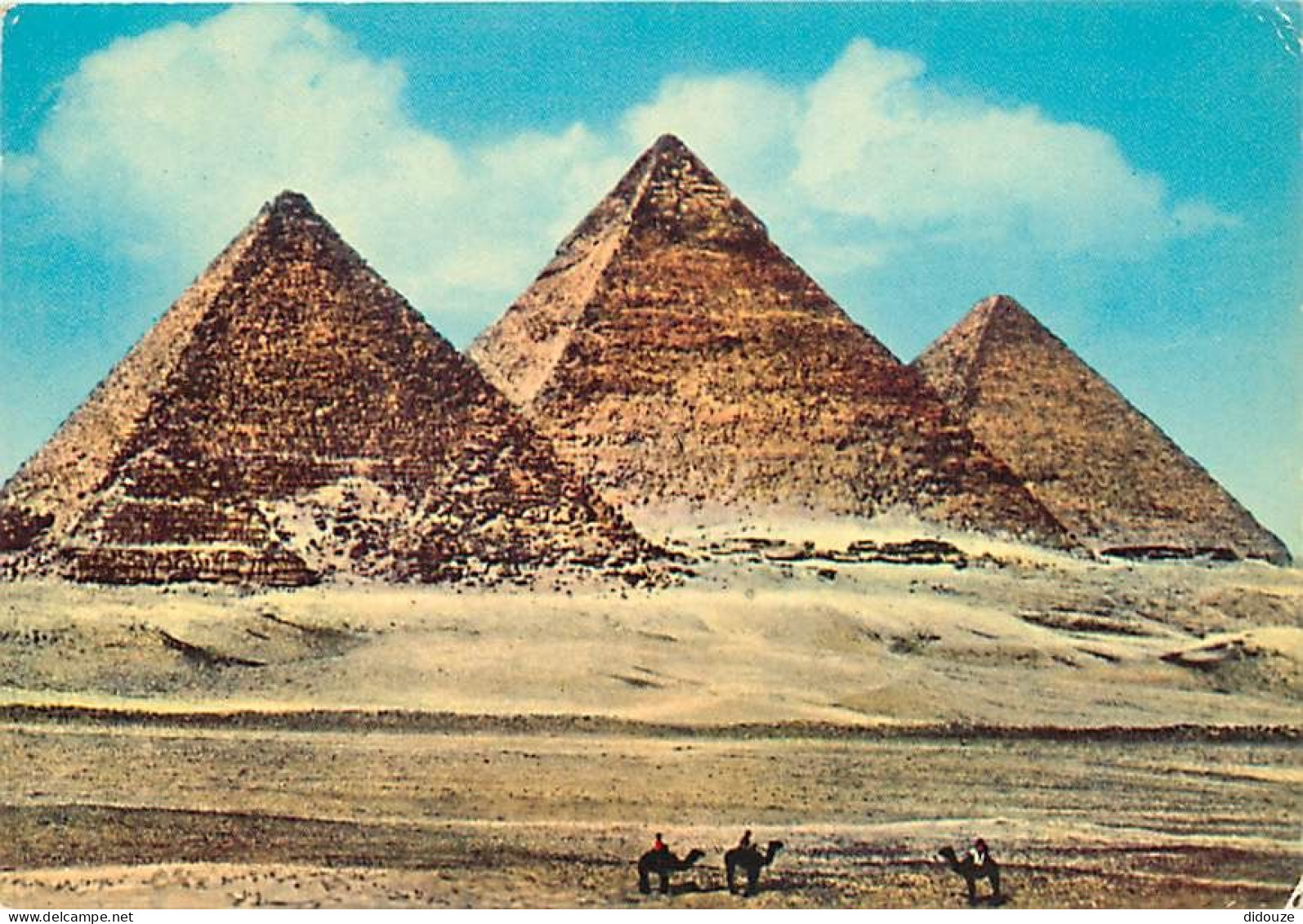 Egypte - Gizeh - Giza - Les Pyramides - The Pyramids - Voir Timbre - CPM - Voir Scans Recto-Verso - Guiza