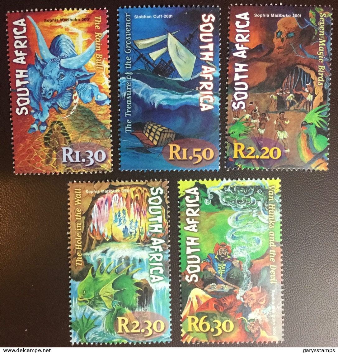 South Africa 2001 Myths & Legends MNH - Unused Stamps
