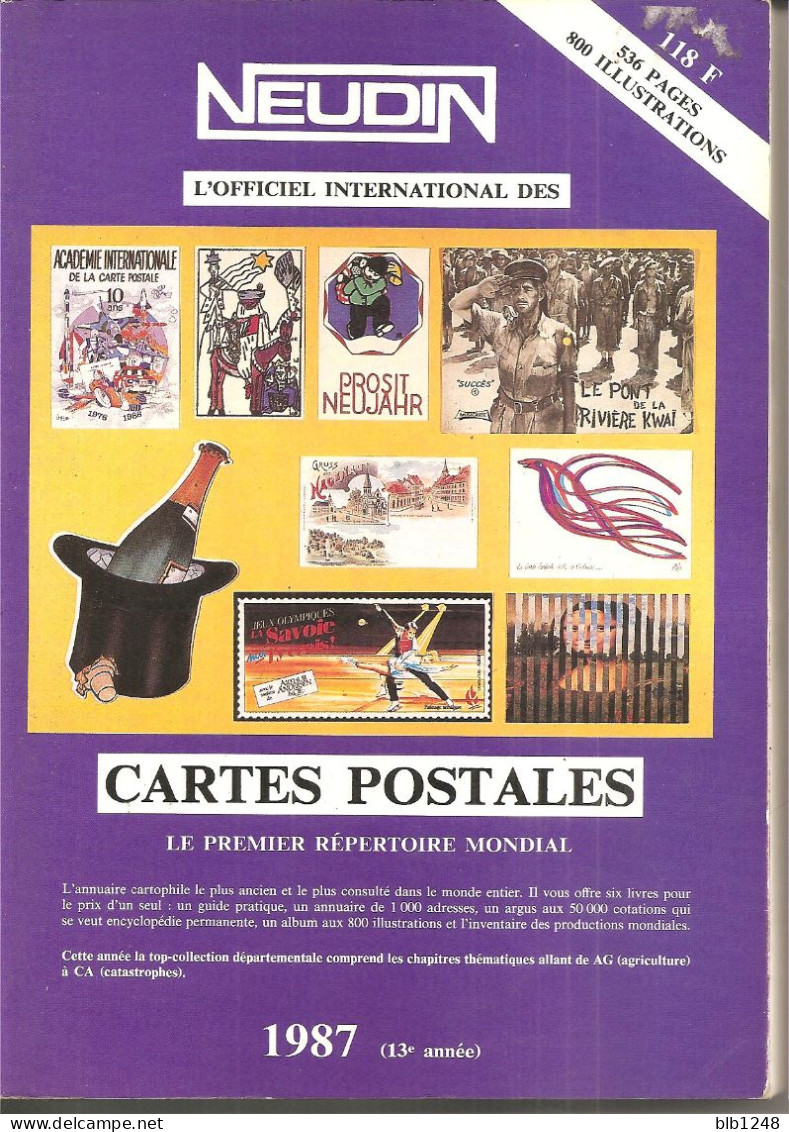 Neudin  1987 - Livres & Catalogues