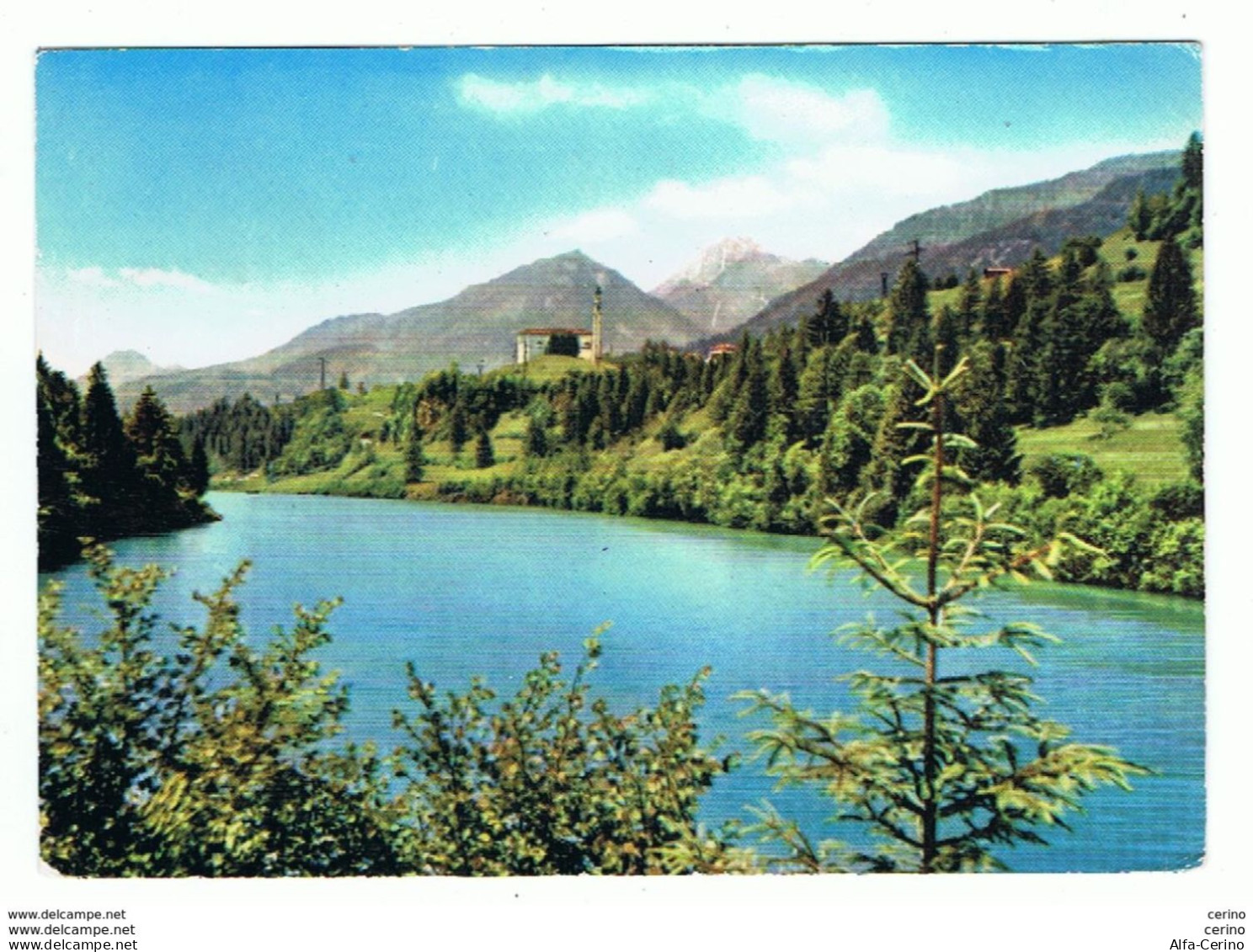 DOMEGGE  DI  CADORE (BL):  IL  LAGO  -  FOTO  -  FG - Wassertürme & Windräder (Repeller)