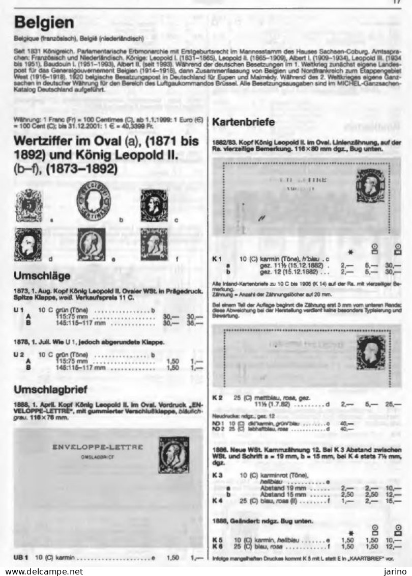 Ganzsachen - Stationery Michel West Europa 2003/2004 Via PDF On CD 978 Pages, 53 MB, 42 States, See List Of States - Sonstige & Ohne Zuordnung