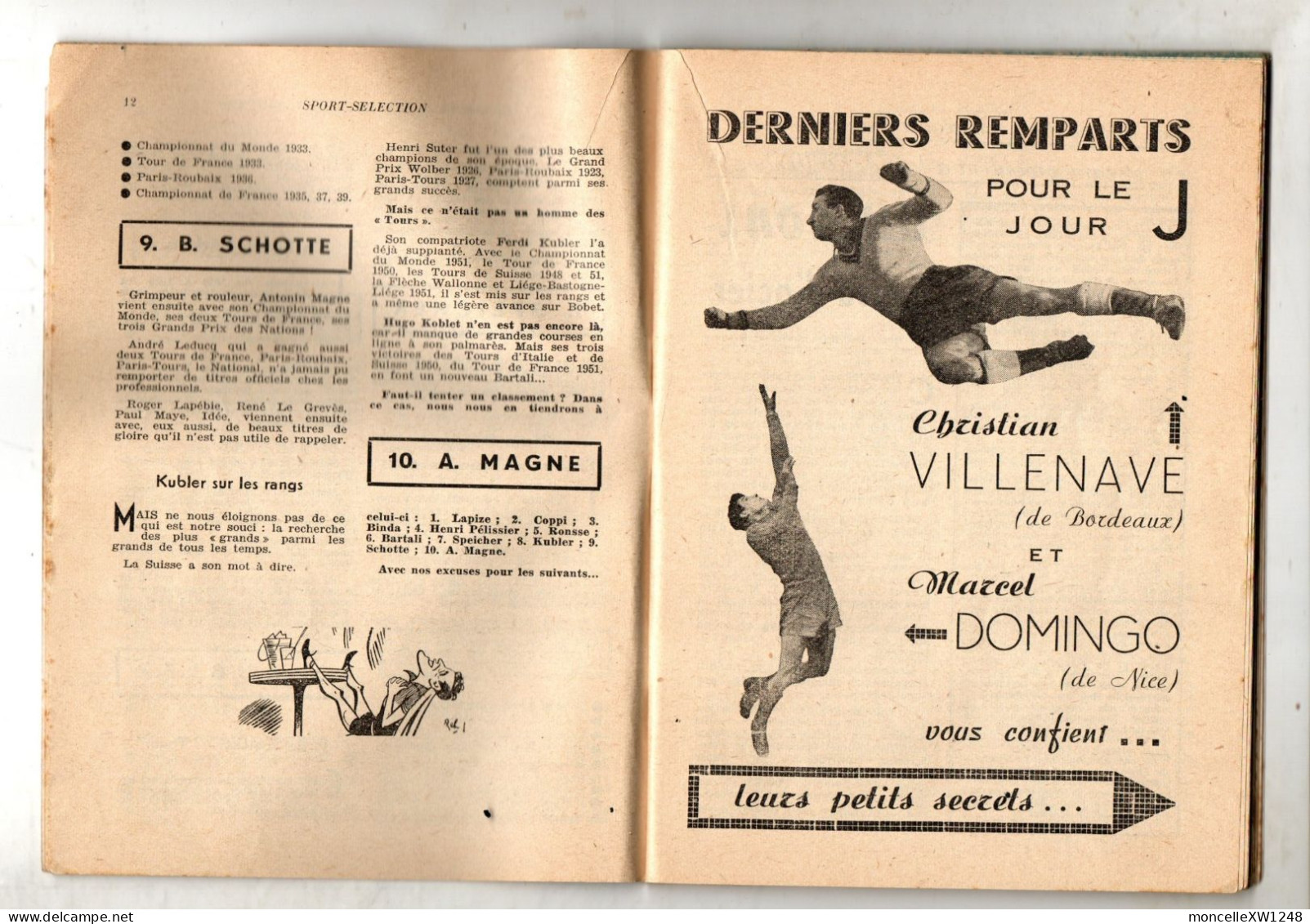 Sport Sélection N°1 (mai 1952 - Louison Bobet - Sport