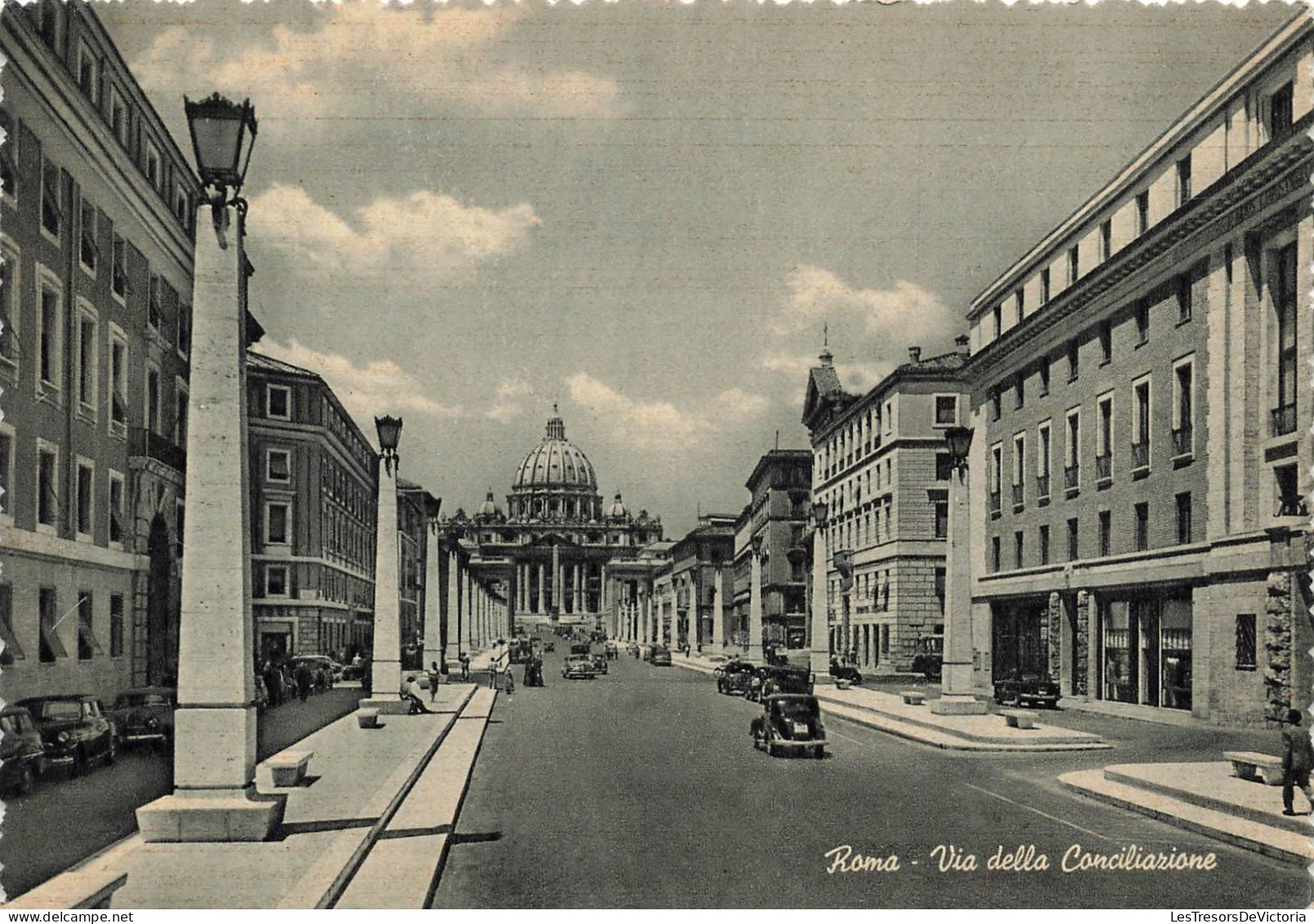 ITALIE - Roma - Via Della Conciliazione - Carte Postale Ancienne - Autres Monuments, édifices