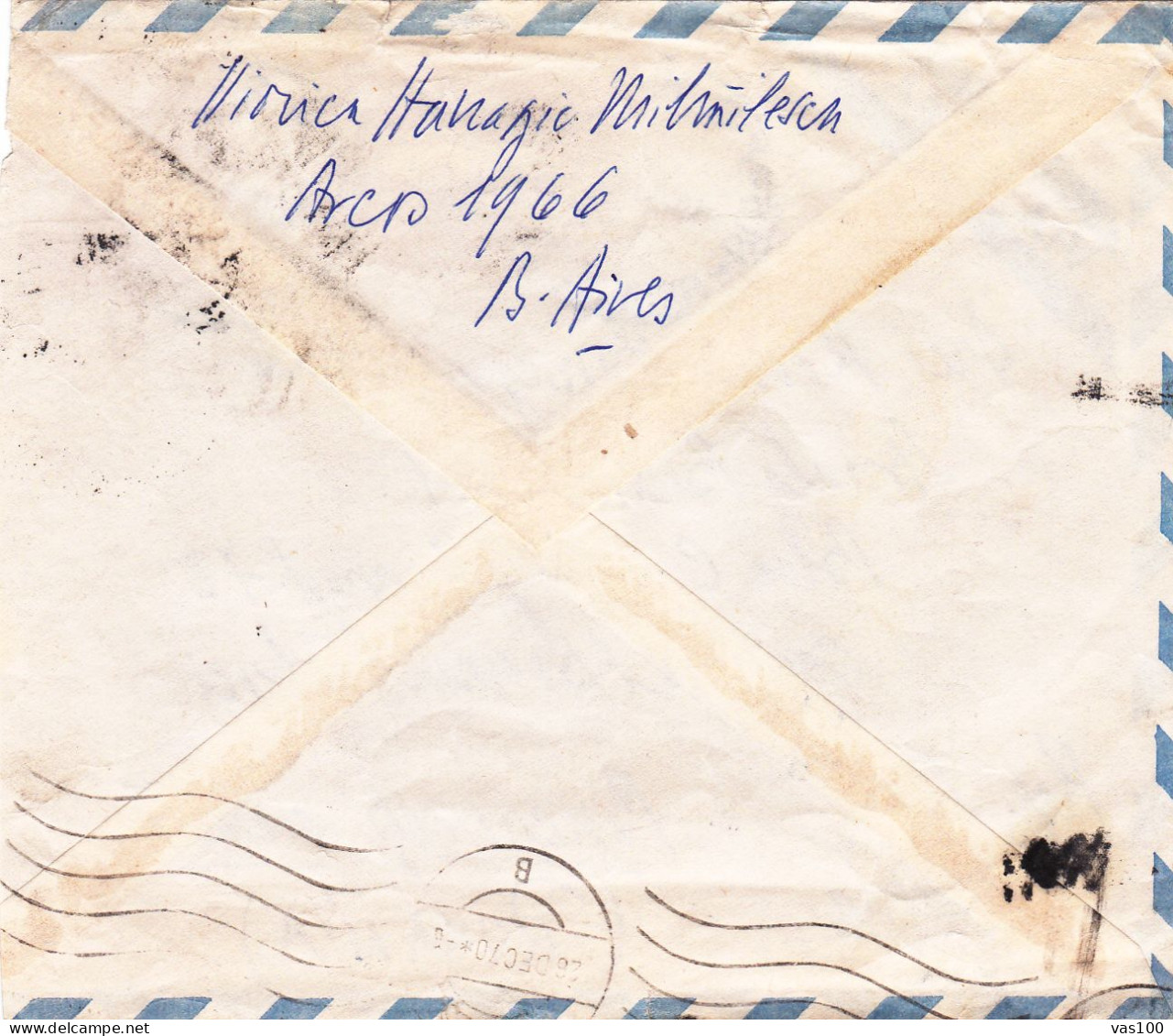 HISTORICAL DOCUMENTS     COVERS NICE FRANCHINK 1910 ARGENTINE - Brieven En Documenten