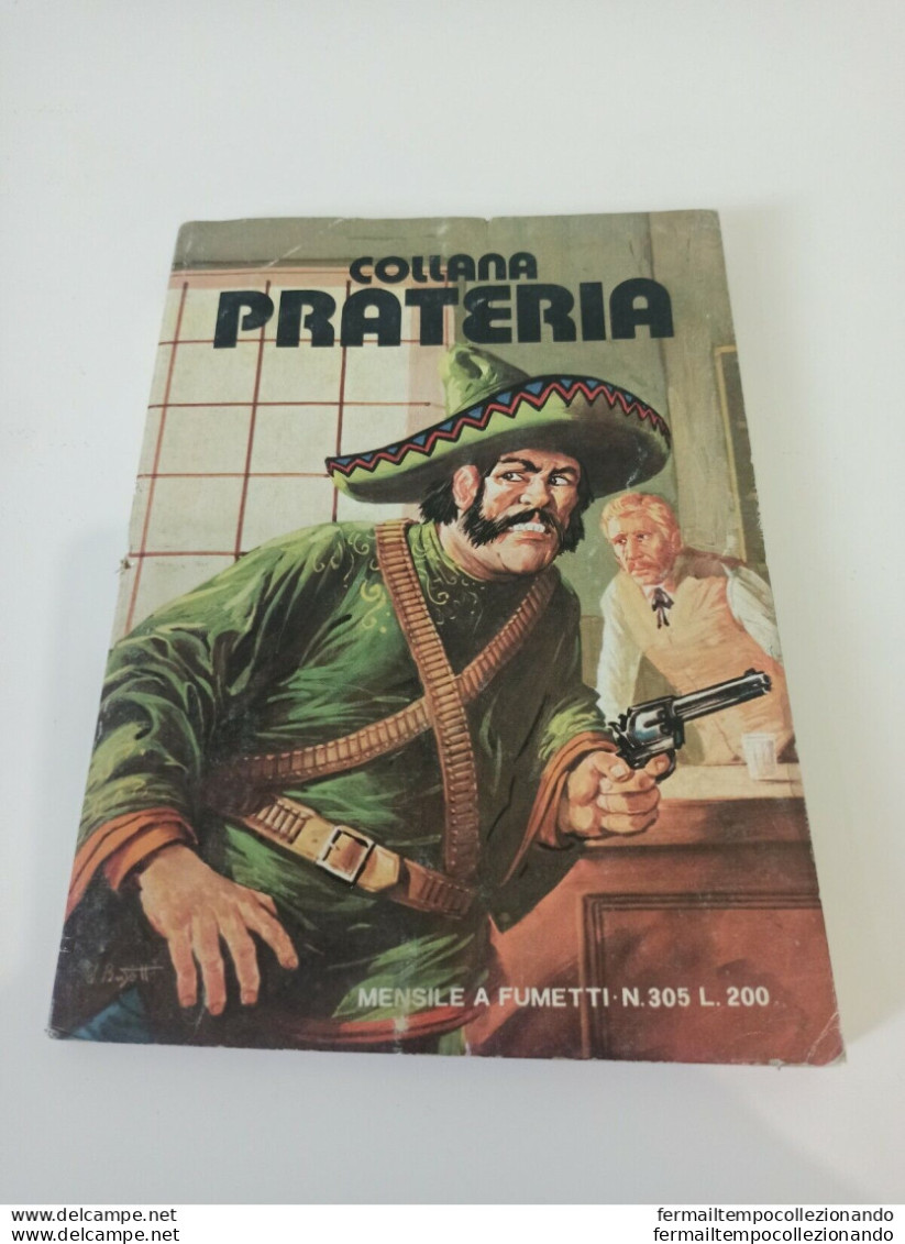 Bd  Collana Prateria Miki E Blek N 305 Ed Dardo Agosto 1973 - Otros & Sin Clasificación