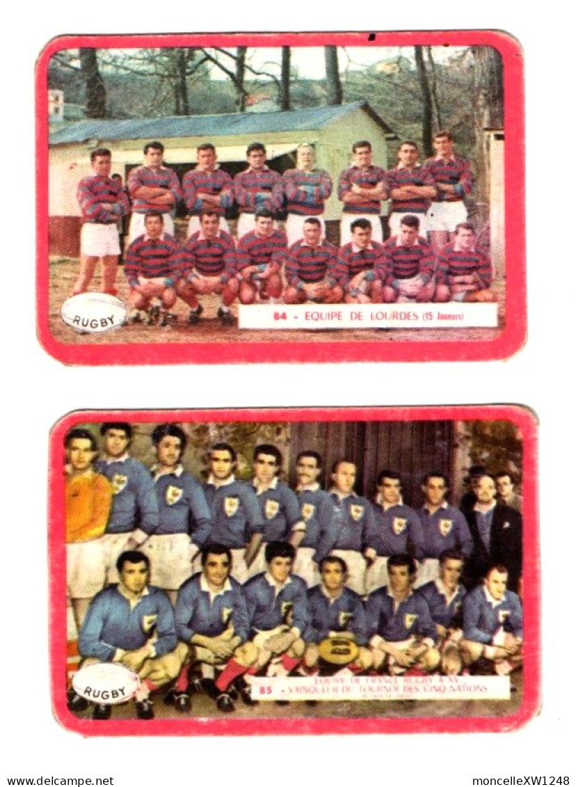 Cartes Equipes De Rugby Années 50/60 Miroir Sprint - Rugby