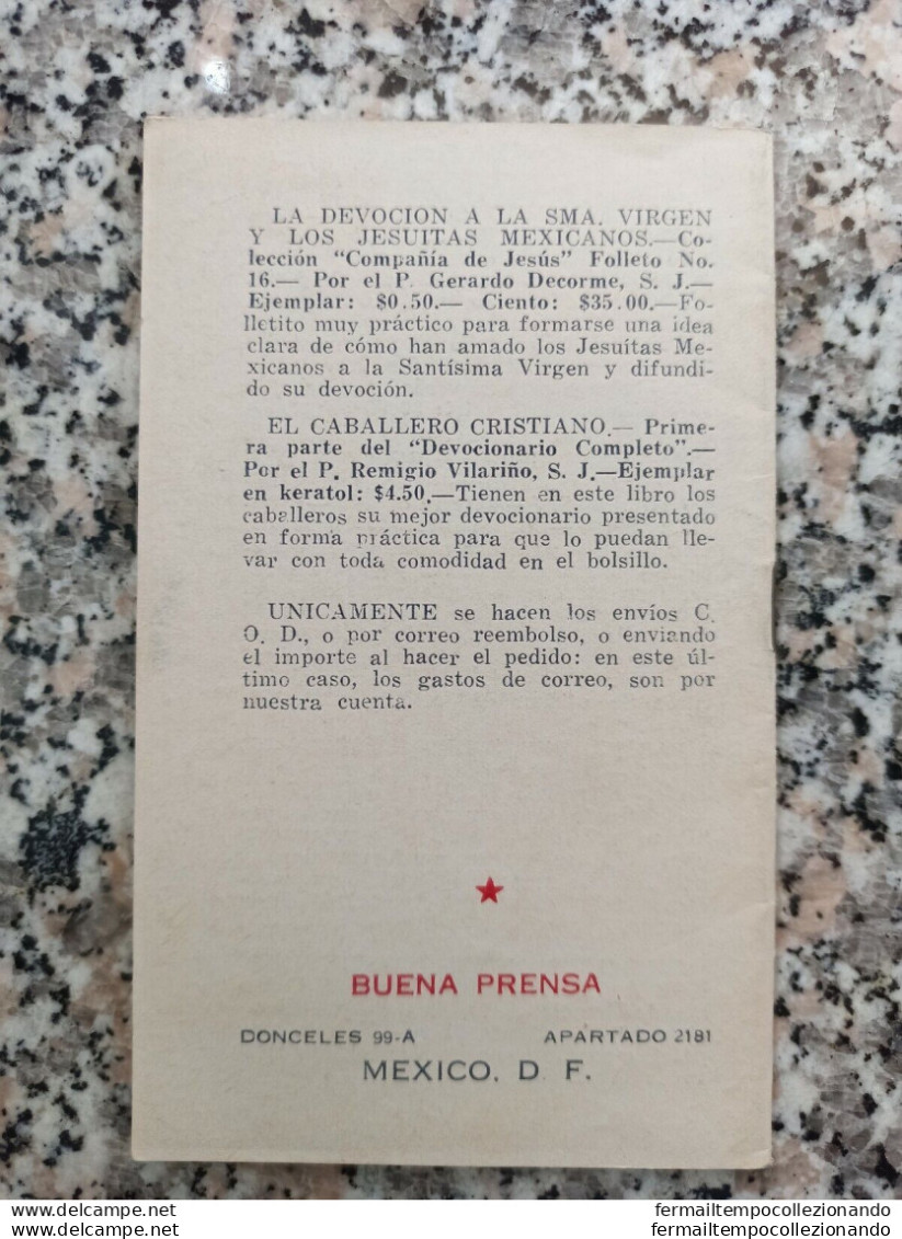 Bb28 Libretto La Virgen De Guadalupe - Collections