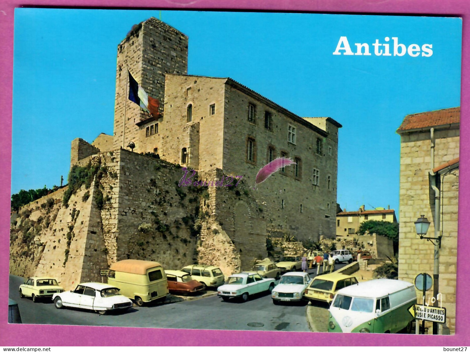 ANTIBES 06 - Le Château Musée Grimaldi  - Antibes - Les Remparts