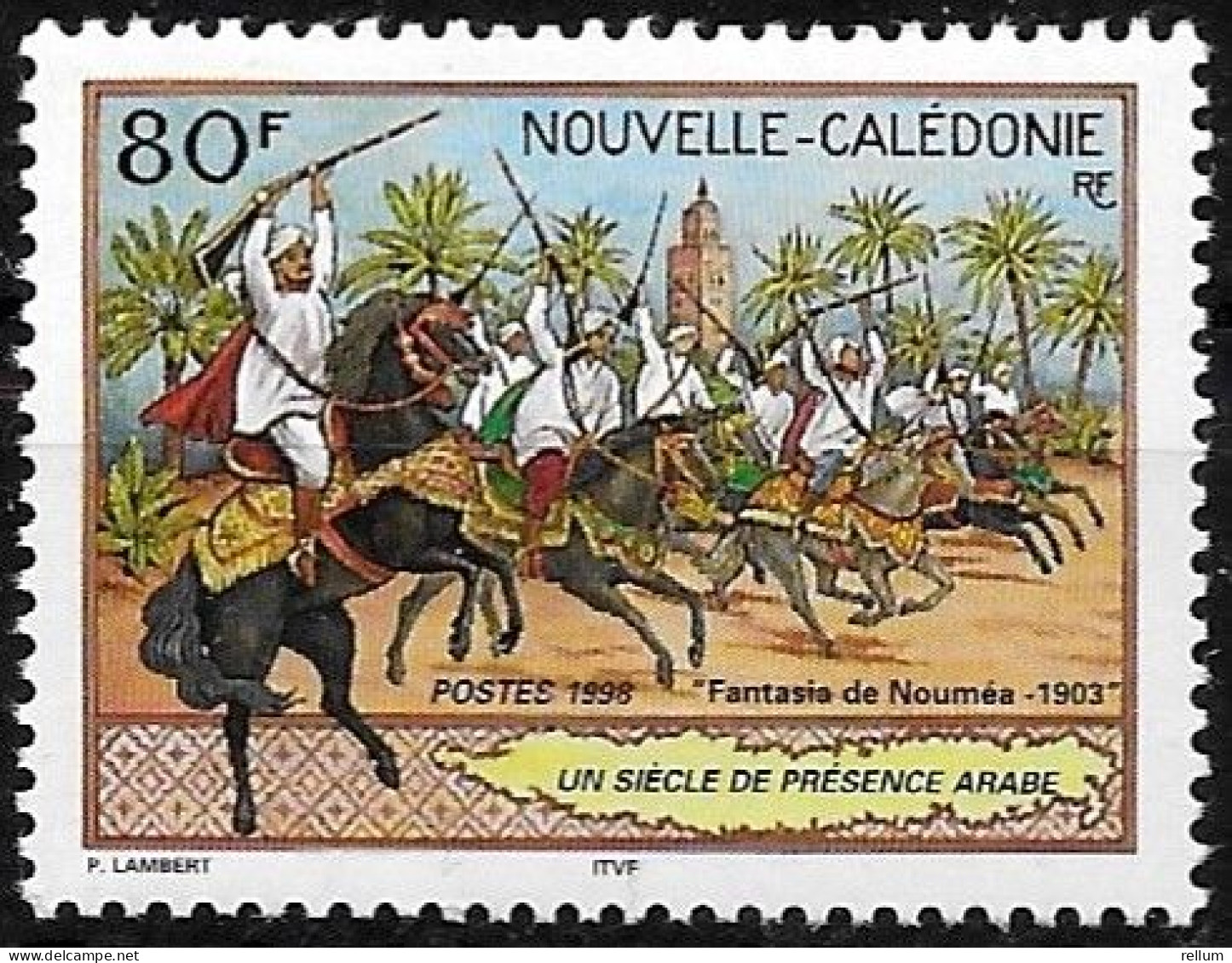 Nouvelle Calédonie 1998 - Yvert Nr. 763 - Michel Nr. 1142 ** - Unused Stamps