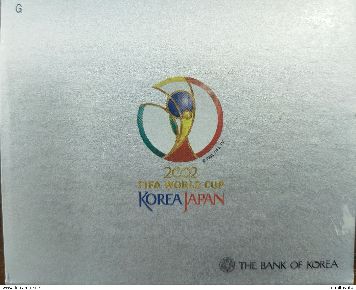 KOREA DEL SUR. AÑO 2002. COPA MUNDIAL DE FUTBOL. 10.000 WON PLATA. PESO 31.1 GR - Korea, South