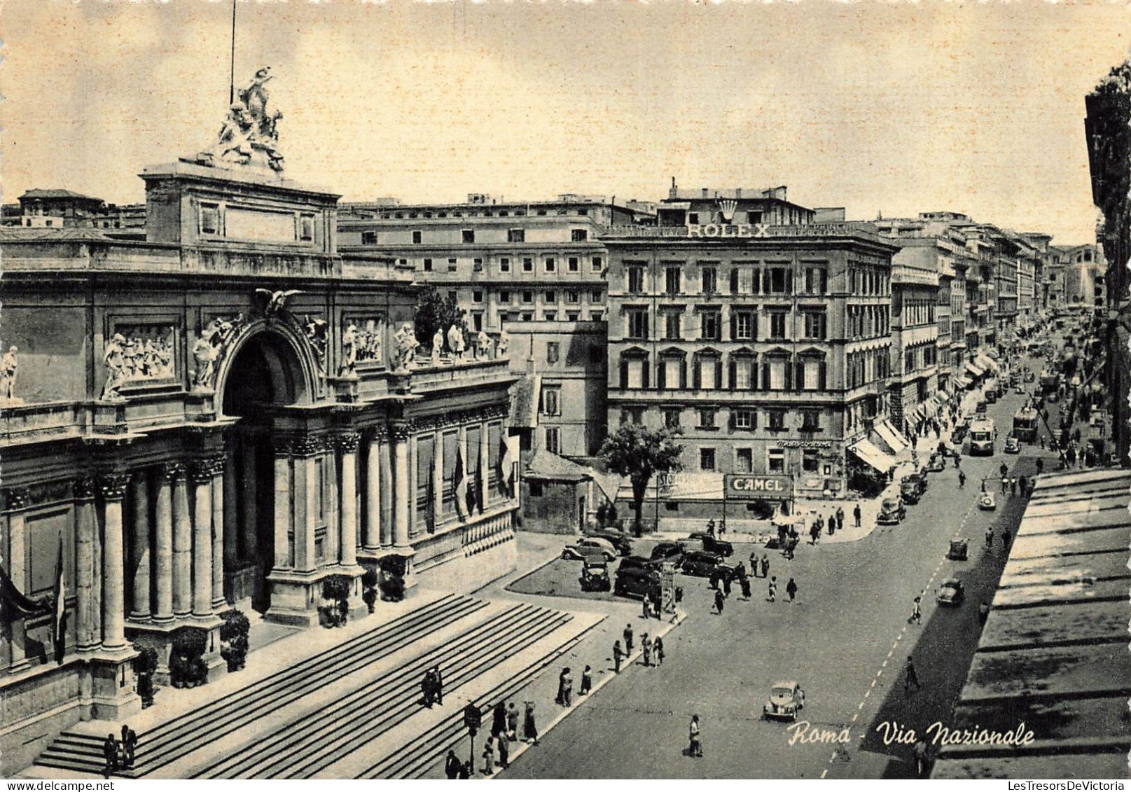 ITALIE - Roma - Via Nazionale - Carte Postale - Autres Monuments, édifices