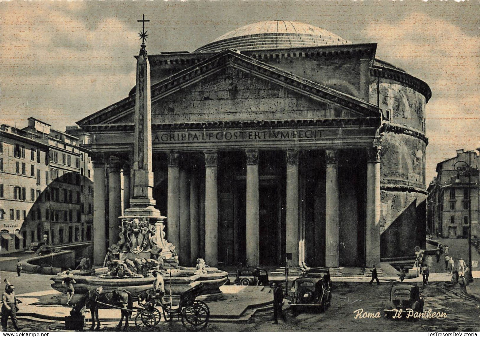 ITALIE - Roma - Il Pantheon - Carte Postale - Autres Monuments, édifices