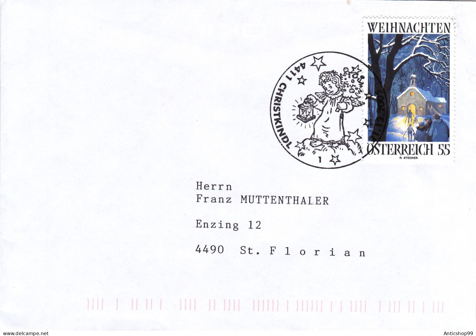 AUSTRIA , CHRISTMAS, SPECIAL COVERS 2005 - Noël