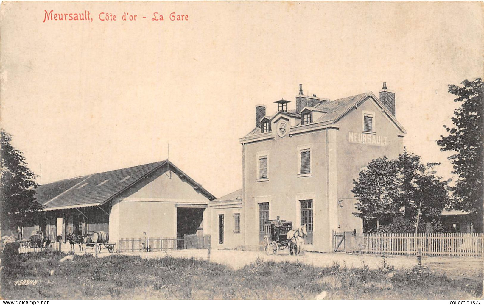 21-MEURSAULT- LA GARE - Meursault