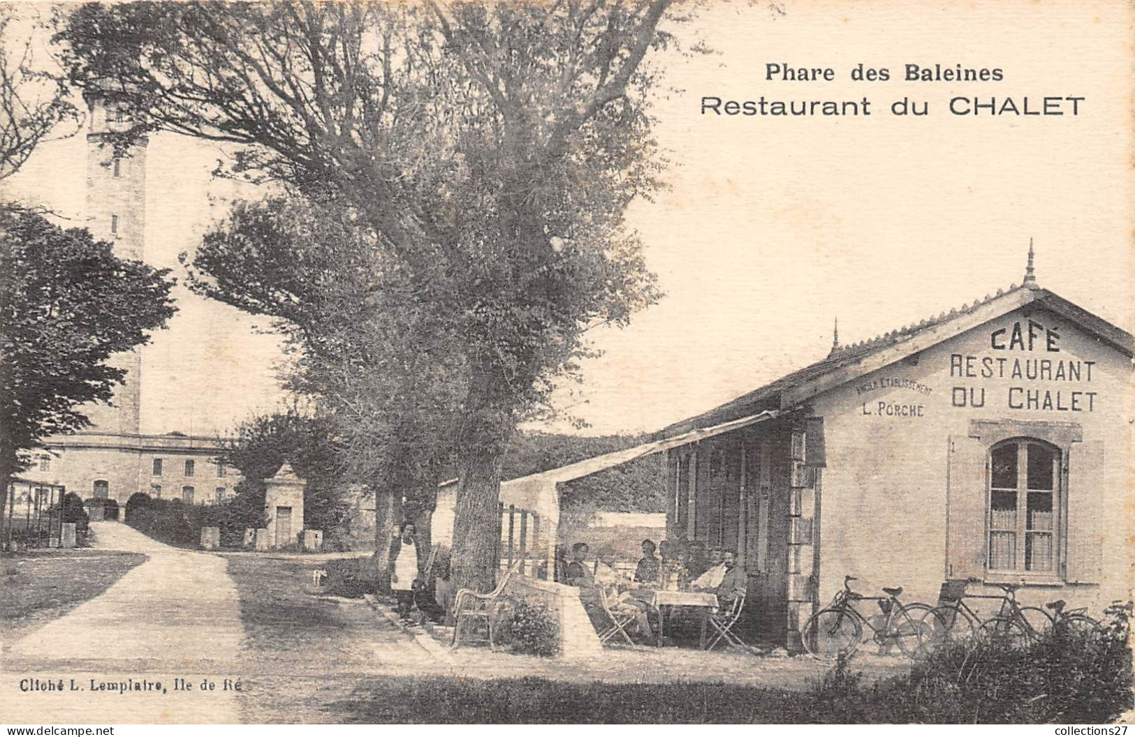 17-ILE-DE-RE- PHARE DES BALEINES RESTAURANT DU CHALET - Ile De Ré