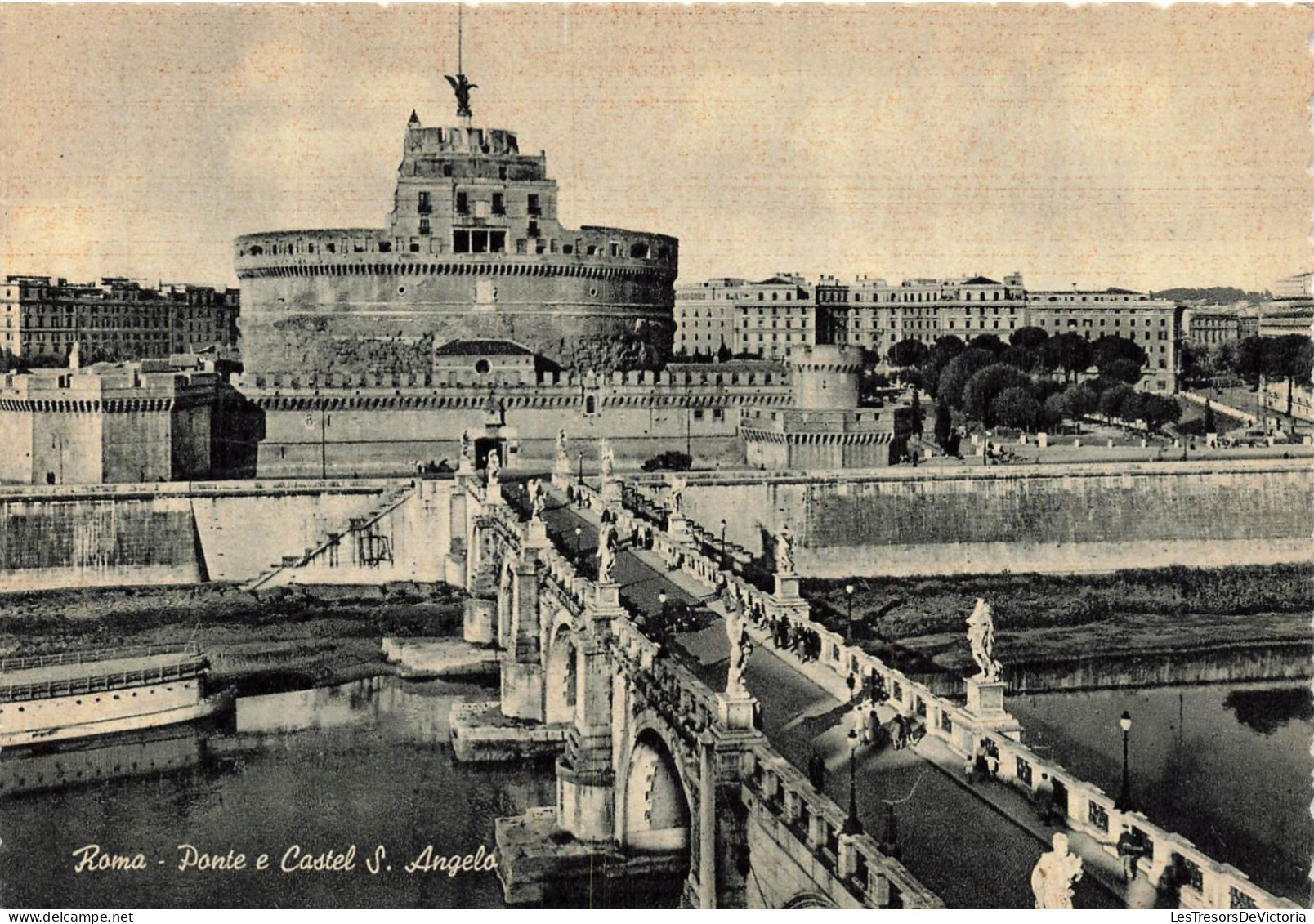 ITALIE - Roma - Ponte E Castel S.Angelo - Carte Postale - Ponti