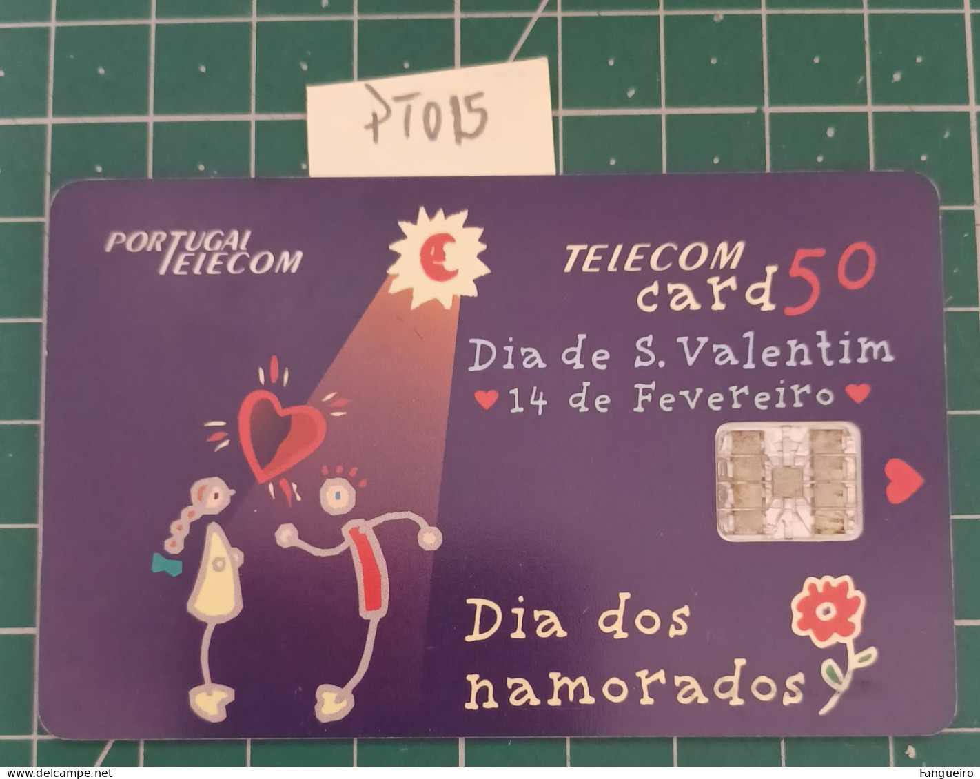 PORTUGAL PHONECARD USED PT015 VALENTINS DAY - Portogallo