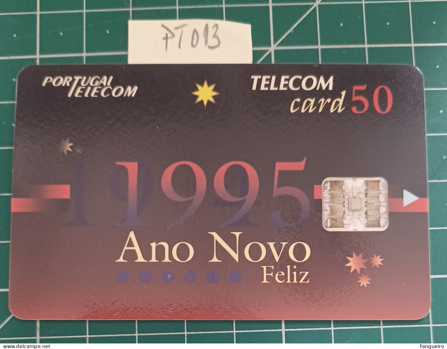 PORTUGAL PHONECARD USED PT013 HAPPY NEW YEAR 1995 - Portogallo