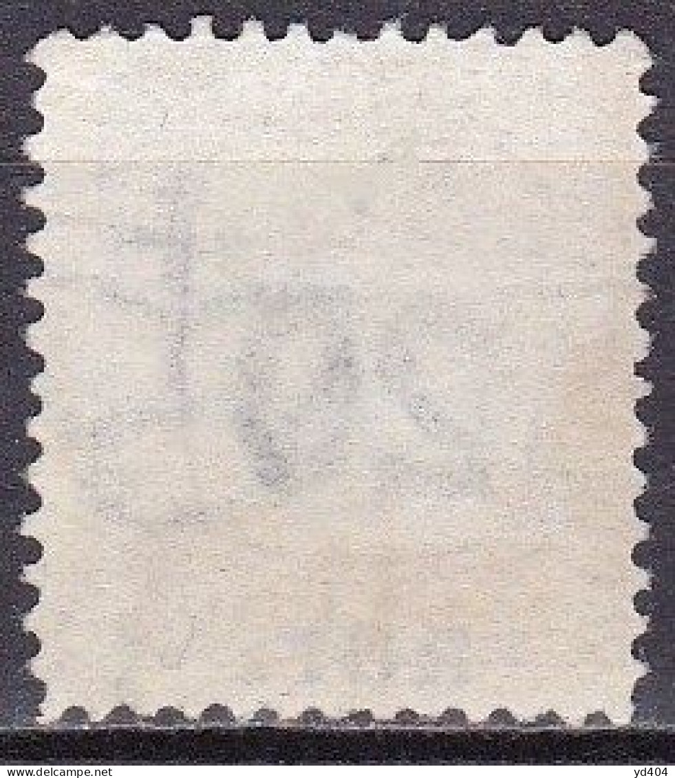 IS017D– ISLANDE – ICELAND – 1921-22 – TWO KINGS OVERP. – SG # 141 USED 9,75 € - Oblitérés