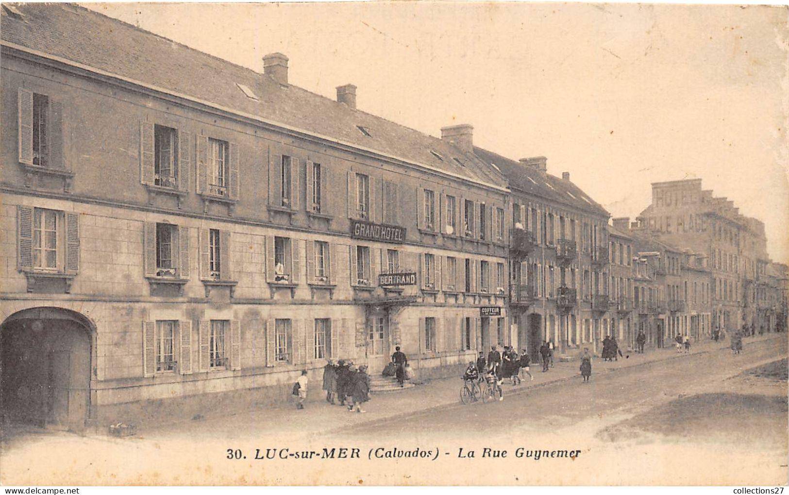 14-LUC-SUR-MER- LA RUE GUYNEMER - Luc Sur Mer